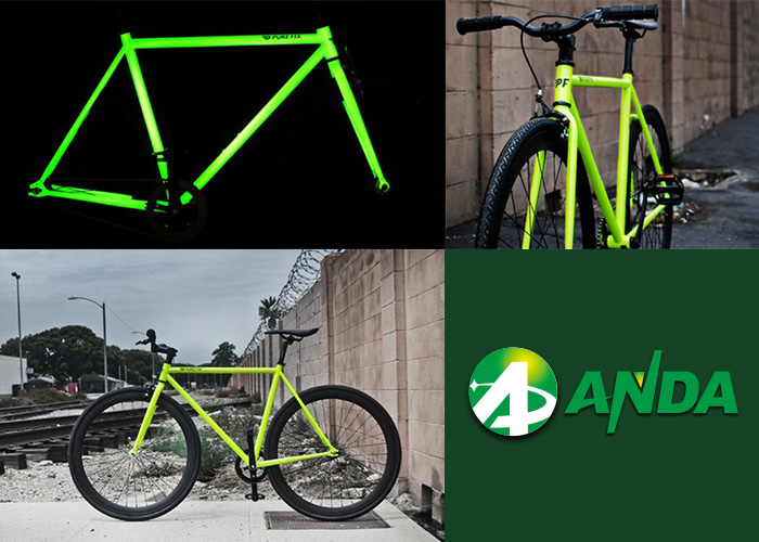 Luminous bicycle